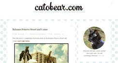 Desktop Screenshot of catobear.com