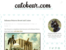 Tablet Screenshot of catobear.com